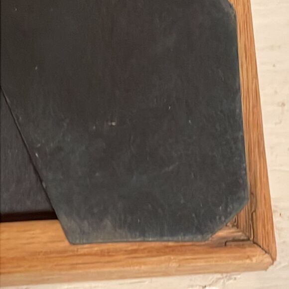 5” x 7”  single wide moulding rustic wood wall and desk mount picture frame - Picture 10 of 15